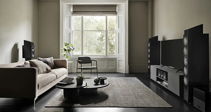 Полочная акустика KEF R3 Meta Black Gloss - рис.4