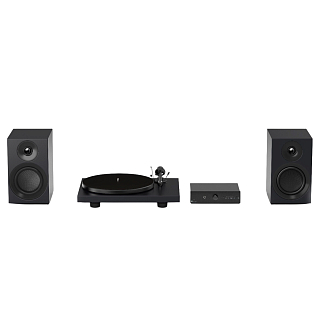 Pro-Ject Colourful Audio System E Satin Black
