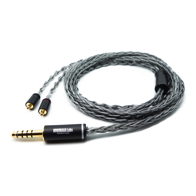 Кабель Nobunaga Labs Combine Kumogakure Grey MMCX - 4.4mm - рис.0