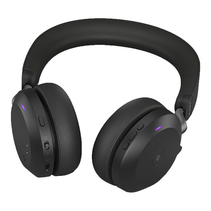 Гарнитура Jabra Evolve2 75 Link380a MS Stereo Black - рис.1