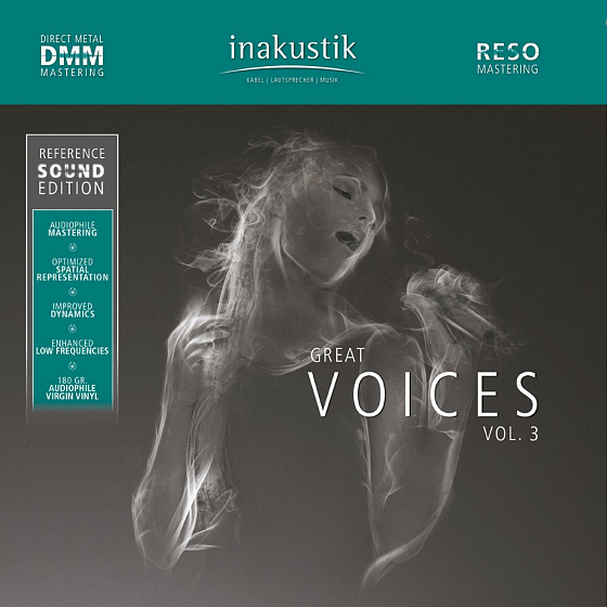 Пластинка Inakustik LP Great Voices Vol.3 - рис.0