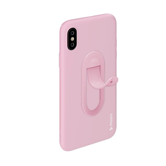 Держатель для телефона Deppa Click Holder Pink - рис.0