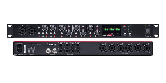 Предусилитель FOCUSRITE Scarlett OctoPre - рис.2