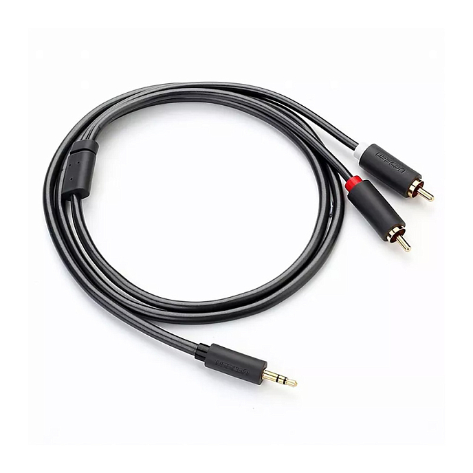 Кабель Ugreen AV102 (10511) 3.5mm - 2RCA 1.5m - рис.0
