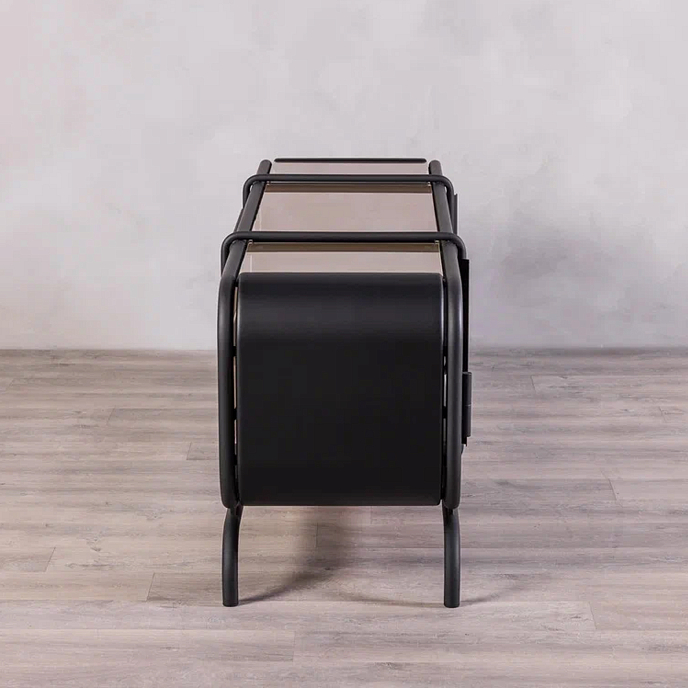 Стойка для Hi-Fi F2F Эфир Matte Black Gold Dark Brown - рис.4