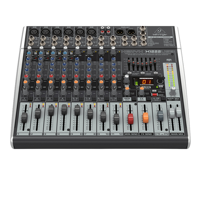 Микшерный пульт Behringer XENYX X1222USB - рис.0