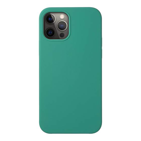 Чехол для смартфонов Deppa Liquid Silicone for Apple iPhone 12-12Pro Green - рис.0
