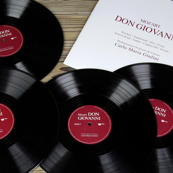Бокс-сет Wolfgang Amadeus Mozart, Elisabeth Schwarzkopf - Don Giovanni 4LP - рис.1