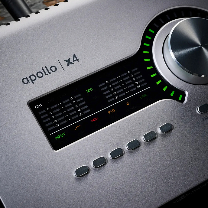 Аудиоинтерфейс Universal Audio Apollo x4 Gen 2 Essentials+ Edition Silver - рис.10