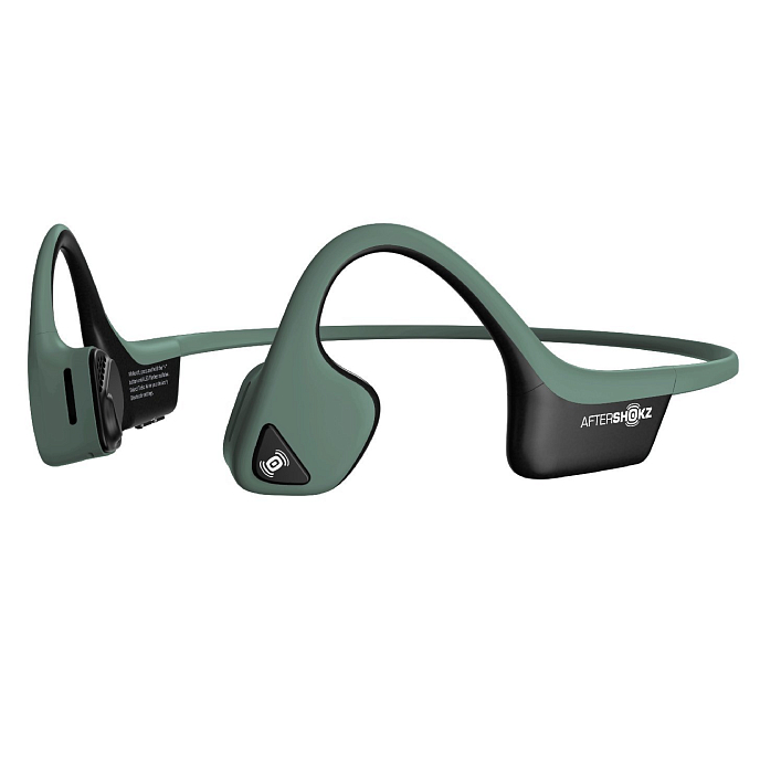 Беспроводные наушники AfterShokz Trekz Air AS650FG Forest Green - рис.0
