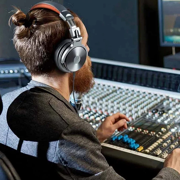 Наушники полноразмерные OneOdio Pro 50 Grey - рис.10