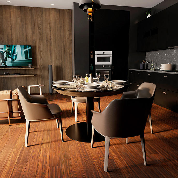 Стол Sandtable Dining 900mm with acc - рис.1