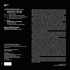 Виниловая пластинка Wilhelm Furtwangler, Bruckner: Symphony No. 7 - 2LP