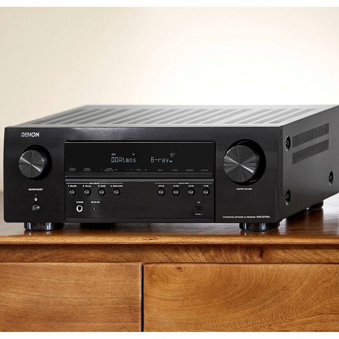 Ресивер Denon AVR-S770H Black - рис.4