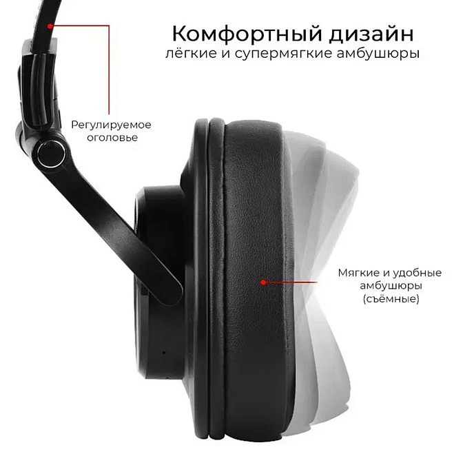 Беспроводные наушники OneOdio A70 Black/Golden - рис.5