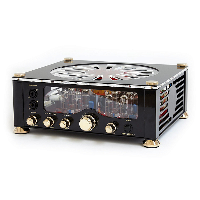 Усилитель для наушников AudioValve RKV Mark III Black / Gold - рис.0