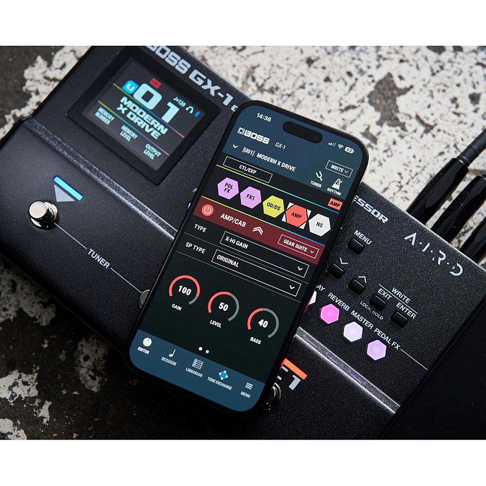 Процессор эффектов Boss GX-1 Black - рис.9