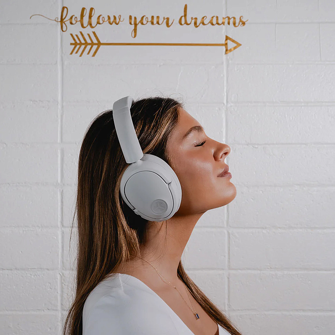 Беспроводные наушники Jlab JBuds Lux ANC Duo Cloud White - рис.7