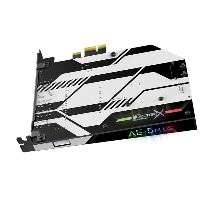 Внутренняя звуковая карта Creative Sound BlasterX AE-5 PLUS Pure Edition White - рис.4