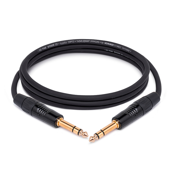 Кабель HeadMade Pro 6.3mm - 6.3mm Black 1.5m - рис.0