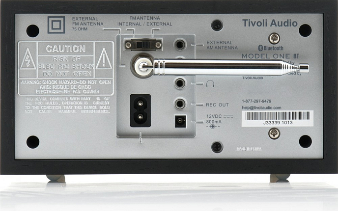 Портативная колонка Tivoli Model Two M2BLK Black/Silver - рис.2