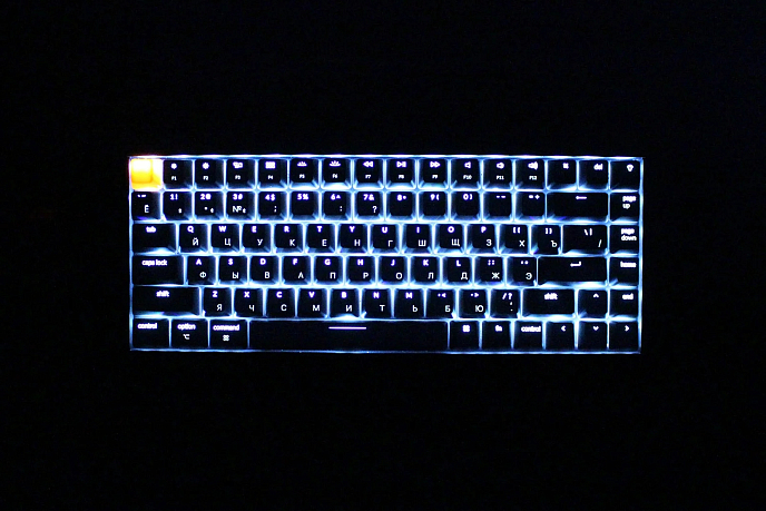 Клавиатура Keychron K2-A1 Gateron G Pro Mechanical Red Switch White Led - рис.2
