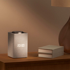 Умная колонка Яндекс Станция Макс Zigbee Beige
