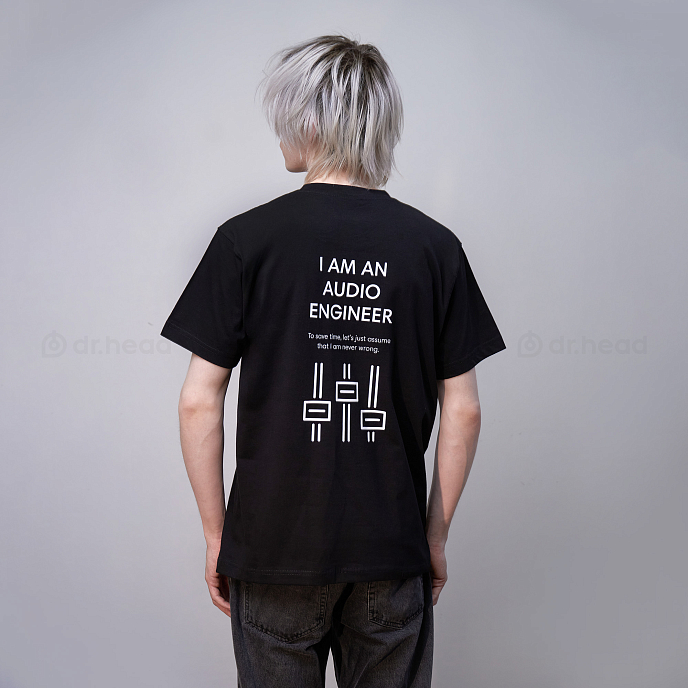 Футболка Dr.Head футболка Professional Audio размер M черный - рис.5