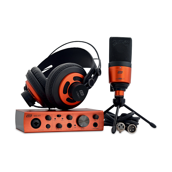 Комплект для звукозаписи ESI U22 XT cosMik Set Black Orange - рис.0