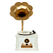 - рис.0 Проигрыватель винила Alive Audio Gramophone White - рис.0