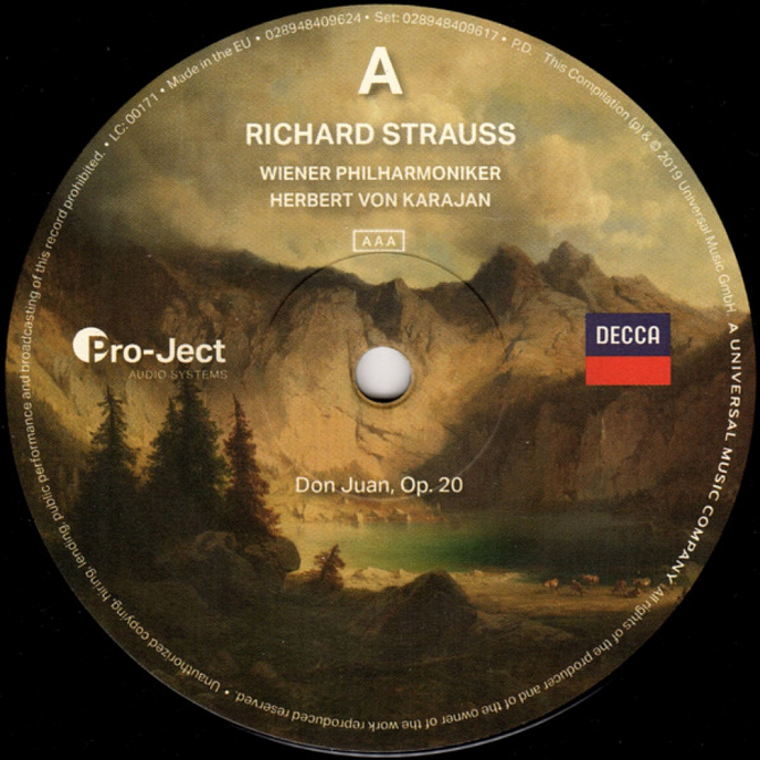 Виниловая пластинка Richard Strauss - Also Sprach Zarathustra - (Pro-Ject) LP - рис.12