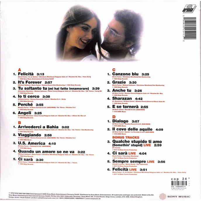 Виниловая пластинка Al Bano - Romina Power - The Collection - 2LP - рис.2