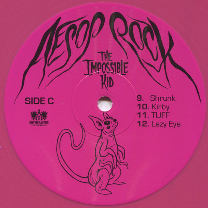 Виниловая пластинка Aesop Rock - The Impossible Kid (coloured) - 2LP - рис.13