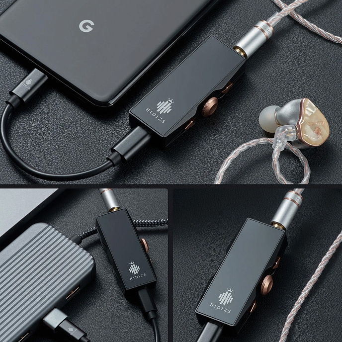 Усилитель для наушников с ЦАП Hidizs S8 Pro Black - рис.6