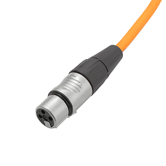 Кабель HeadMade Pro XLR-F - XLR-M Orange 2m