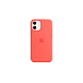 Чехол для смартфонов Apple iPhone 12 mini Silicone Case with MagSafe Pink Citrus - рис.3