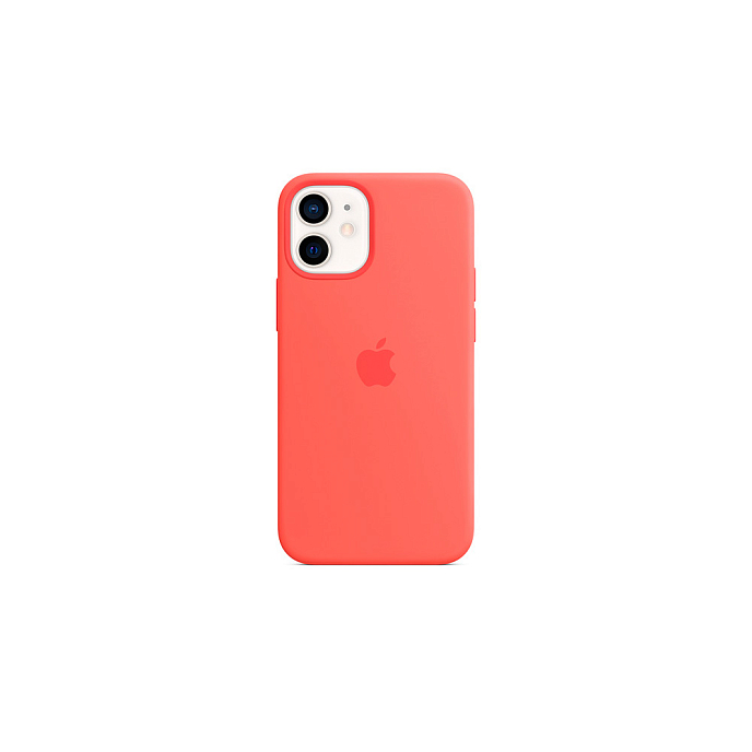 Чехол для смартфонов Apple iPhone 12 mini Silicone Case with MagSafe Pink Citrus - рис.3