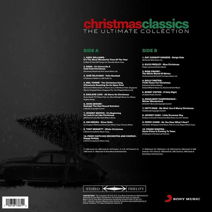 Виниловая пластинка Christmas Classics - The Ultimate Collection LP - рис.1