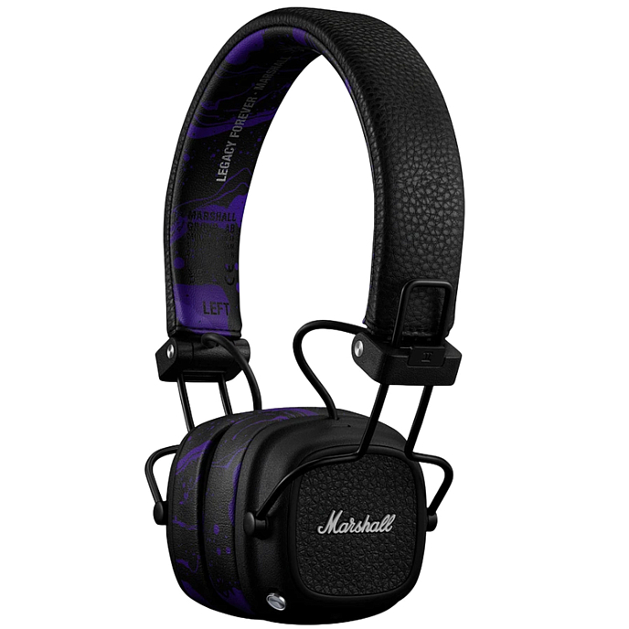 Беспроводные наушники Marshall Major V Hendrix Edition Black Violet - рис.2