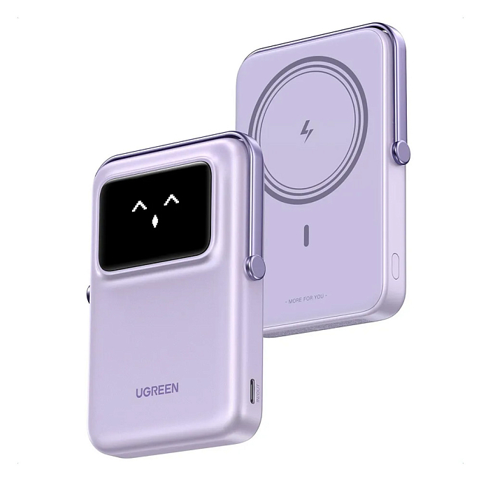 Внешний аккумулятор Ugreen PB572 (45328) UNO 10000mAh 20W Violet - рис.0