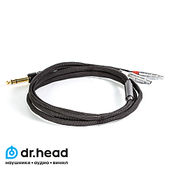 Фото - Labkable SilverGold Sennheiser HD800 to jack 6.3mm Кабель Labkable SilverGold Sennheiser HD800 to jack 6.3mm