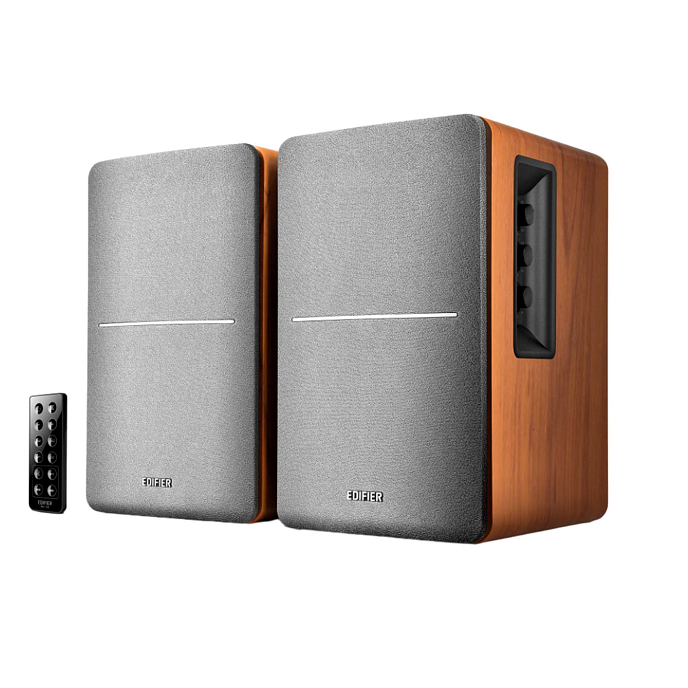 Полочная акустика Edifier R1280DB brown компьтерная акустика 2.0_OpenBox - рис.0