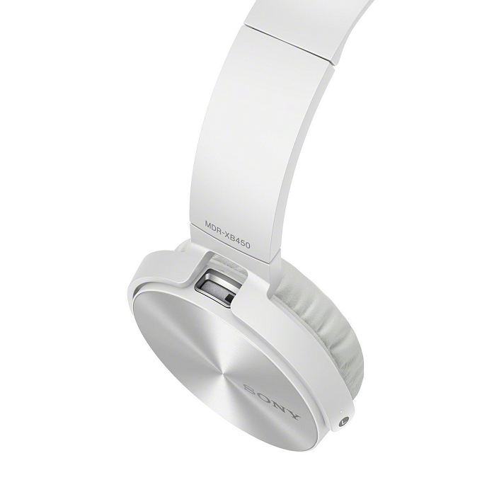 Наушники Sony MDR-XB450AP White - рис.1