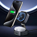 Беспроводная зарядка Ugreen W526 Magnetic Wireless Charger Grey Cosmos - рис.10