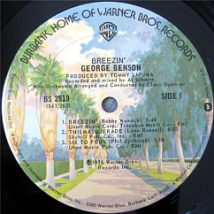 Виниловая пластинка George Benson - Breezin (180- 45 rpm) - 2LP