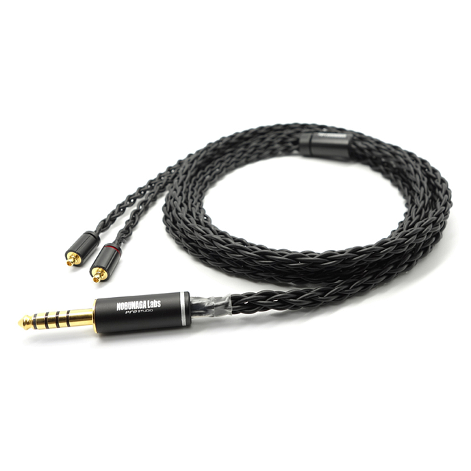 Кабель Nobunaga Labs Advance Zuihou Hayate Black MMCX - 4.4mm - рис.0