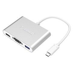USB HUB Orico RCHV Silver