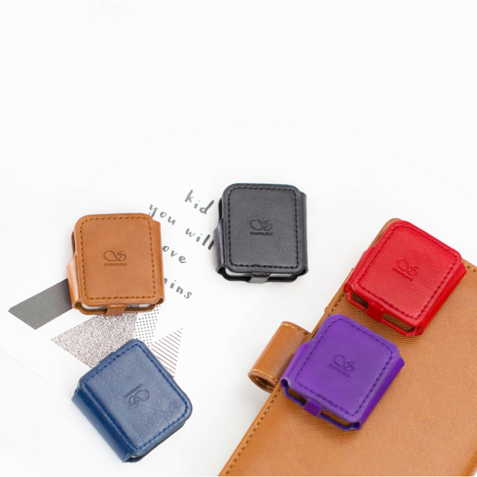 Чехол для плеера Shanling M0 Leather Case Purple - рис.5