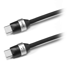 Кабель ddHiFi PC02 Black USB-C - USB-C 60w 1.2m