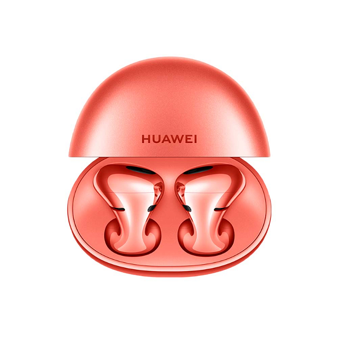 Беспроводные наушники HUAWEI FreeBuds 5 Honey-T10 Orange Coral - рис.7